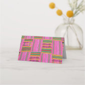 Carte De Placement Imprimerie africaine (Dos)