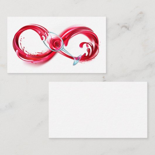 Carte De Placement Infinity (Devant / Derrière)