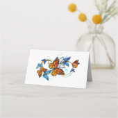 Carte De Placement Infinity of Monarch Butterflies (Dos)