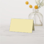 Carte De Placement Island Citrus Yellow Wedding Place Cards (Dos)