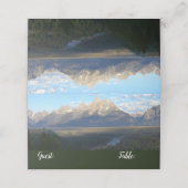 Carte De Placement Jackson Hole Mountains (Grand Teton National Park) (Extérieur déplié)