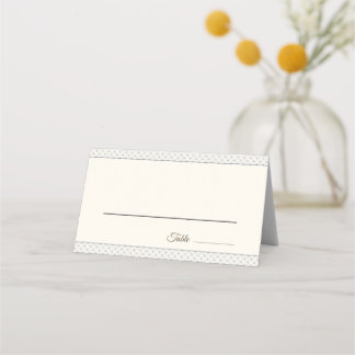 Carte De Placement Japanese Sakura Shippo Place Card