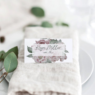 Carte De Placement Jardin anglais Marsala