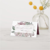 Carte De Placement Jardin anglais Marsala (Devant)