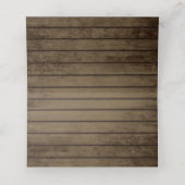 Carte De Placement Jarre rustique et fleurs bleues 2 (Intérieur déplié)