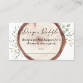 Carte De Placement Jeu de Baby shower de caleçon (Devant)