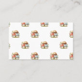 Carte De Placement JEU DE RAFFLE DIAPER DE Champignons (Dos)