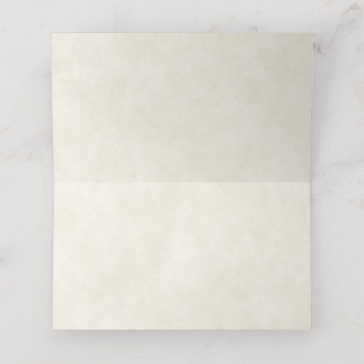 Carte De Placement Joli Cerf Aquarellé Posé En Bas Boho (Intérieur déplié)