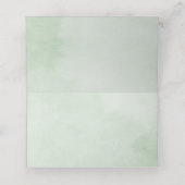 Carte De Placement Joli Mariage Eucalyptus (Intérieur déplié)