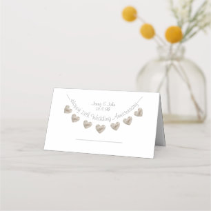 Carte De Placement Joyeux 13ème Mariage Anniversaire plaques de dente
