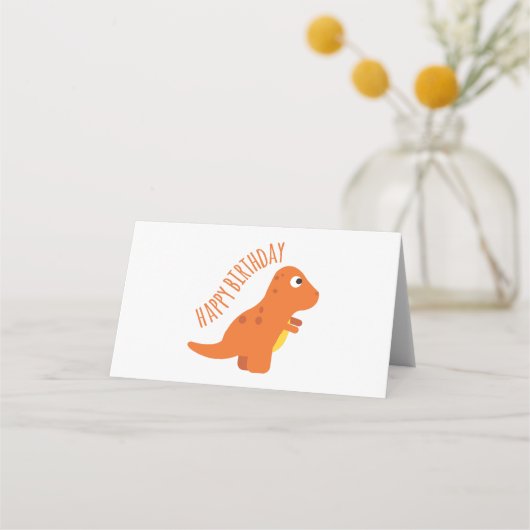 Carte De Placement Joyeux anniversaire (Devant)