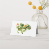 Carte De Placement Joyeux Noël Plié Carte Place (Dos)