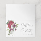 Carte De Placement Joyeux petit Mariage (Extérieur déplié)