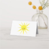 Carte De Placement Joyeux soleil (Devant)