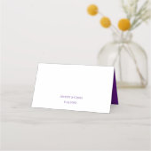 Carte De Placement Jusqu'À La Mort Faisons-Nous Partie Mariage Plié V (Dos)