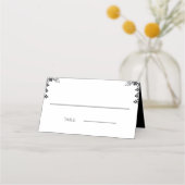 Carte De Placement Jusqu'à la mort Faisons-nous partie squelette goth (Dos)