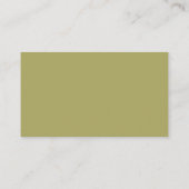 Carte De Placement Khaki (Dos)