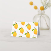 Carte De Placement La carte Lemon Place (Dos)