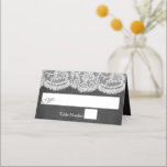 Carte De Placement La collection de Mariages Chalkboard & Lace<br><div class="desc">Célébrez dans le style avec ces cartes de place mariage de style dentelle et tableau. Les éléments mariages correspondants se trouvent dans la collection.</div>
