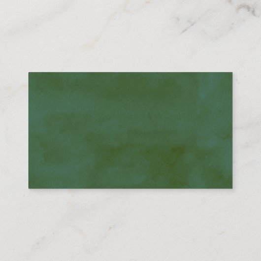 Carte De Placement La Collection Mariage Verdure & Or (Dos)