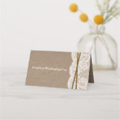 Carte De Placement La collection Rustic Horseshoe Mariage (Dos)