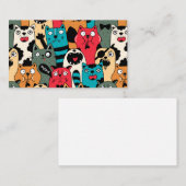 Carte De Placement La Crowd of cats (Devant / Derrière)