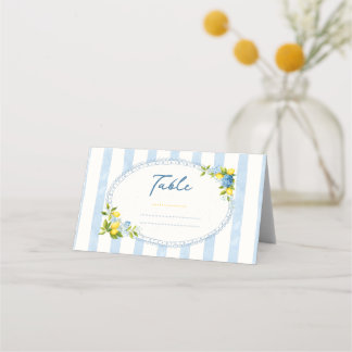 Carte De Placement La dolce vita shower de mariage aux hydrangeas ble