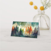 Carte De Placement La forêt (nature) (Devant)