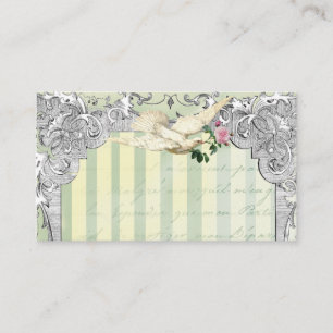 Carte De Placement La Lettre D’amour Dove Place Card