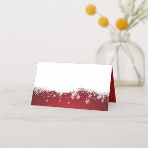 Carte De Placement La neige d'hiver  Vacances