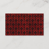 Carte De Placement La Parties scintillant Damask Las Vegas Mariage Co (Dos)