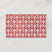 Carte De Placement La Parties scintillant Damask Las Vegas Mariage Co (Dos)