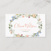 Carte De Placement L'amour dans le Fleur sauvage en fleurs (Devant)