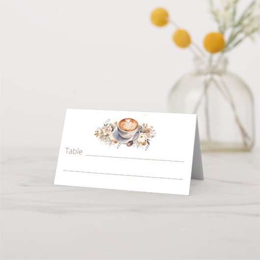 Carte De Placement L'amour est en train de brasser la table (Devant)