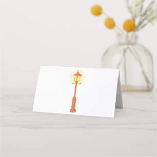Carte De Placement Lampe de rue