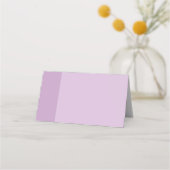 Carte De Placement Lavender Love Mariage (Dos)