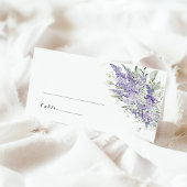 Carte De Placement Lavender & Sage Green Floral Wedding Place Cards