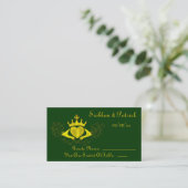 Carte De Placement Le Claddagh (Or) (Mariage) (Debout devant)