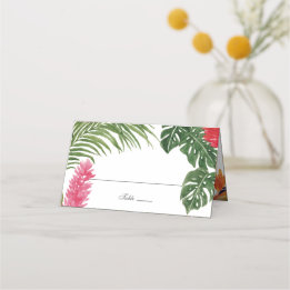 Carte De Placement Le rêve tropical