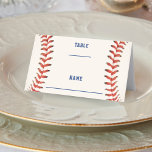 Carte De Placement Le Softball Le Mariage Sport Parfait<br><div class="desc">Baseball / softball la parfaite carte de table de réception de mariage de réception de mariage. Personnalisez-le avec votre propre texte. Idéal pour les amateurs de sport ou les athlètes.</div>