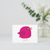 Carte De Placement Les enfants, joli petit oiseau (Debout devant)