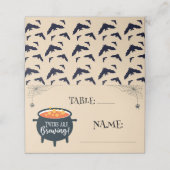 Carte De Placement Les jumeaux brassent Douche Halloween Cauldron Tab (Extérieur déplié)