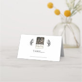 Carte De Placement LES SQUELETTES DU TAROT DU MARIAGE Mariée & Mari (Dos)