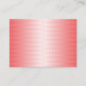 Carte De Placement Les touches rouge, orange et rose se mélangent (Devant)