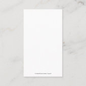 Carte De Placement Logo USMC - Blanc (Dos)