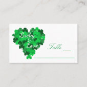 Carte De Placement Lucky In Love Mariage (Devant)