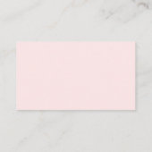 Carte De Placement Lush Flourd Place Card blush/or (Dos)