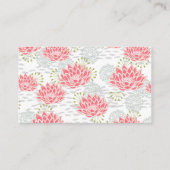 Carte De Placement Lys d'eau peint - Tableau Numéros ensemble de 100 (Dos)