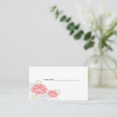 Carte De Placement Lys d'eau peint - Tableau Numéros ensemble de 100 (Debout devant)