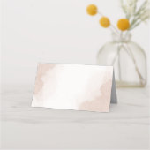 Carte De Placement magenta fleurs roses feuilles verts (Dos)